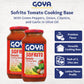 Sofrito Tomato Cooking Paste by Goya, Tomato Cooking Base with Green Peppers, Onion, Cilantro, Garlic, and Olive Oil, Latino Sea