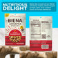 Biena Chickpea Snacks - Crunchy Roasted Chickpeas - High Fiber Protein Snacks For Adults And Kids - 8-Pack, 5 Ounce - Barbecue