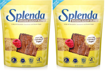 SPLENDA Brown Sugar Blend for Baking, 1 Pound Bag (Pack of 2)