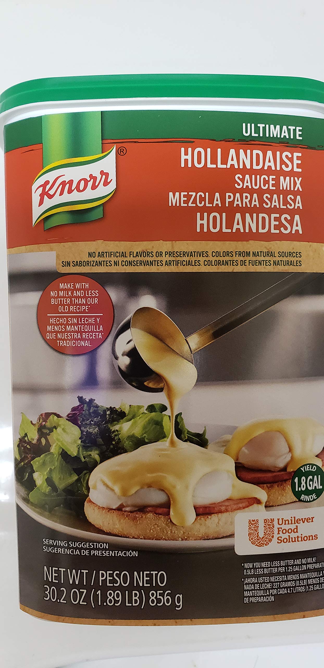 Knorr Hollandaise Sauce Mix, 30.2-ounce Can (1.89 Lb) - 1 Can