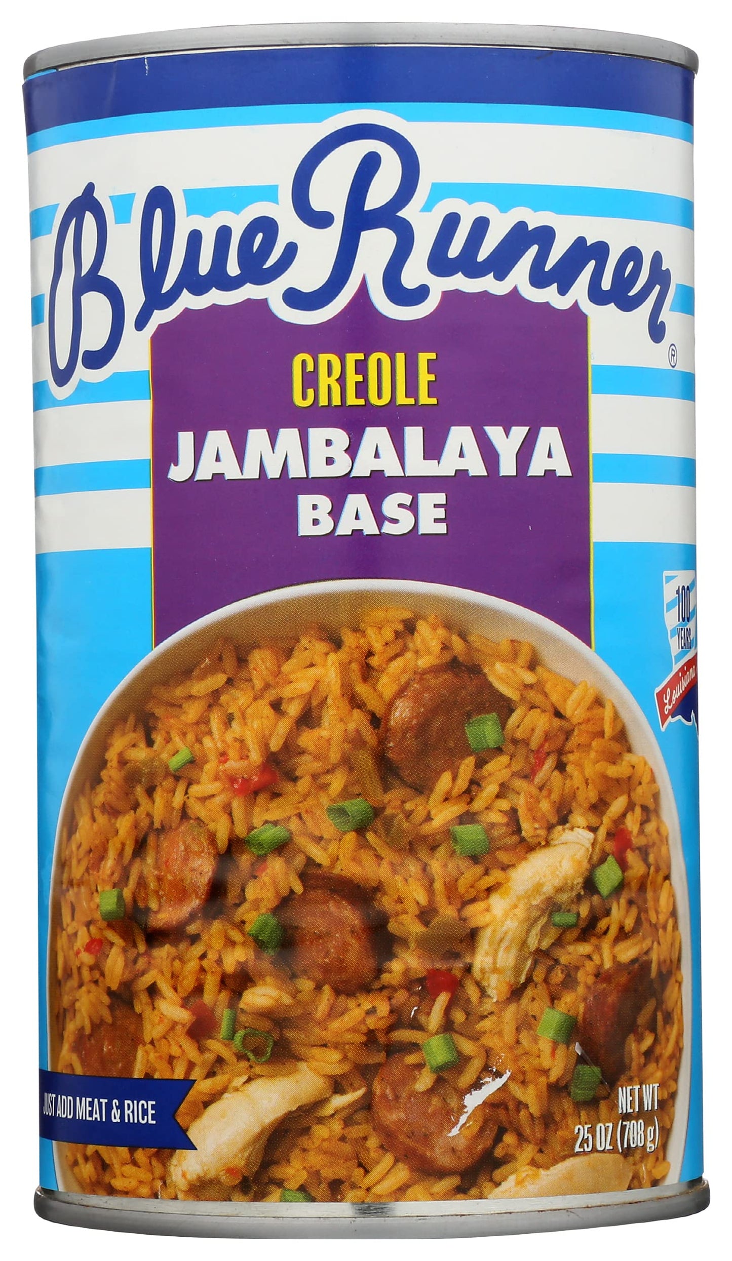 Blue Runner Creole Jambalaya Base, Zero Trans Fat, 25 Ounces (Pack Of 6)