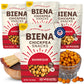 Biena Chickpea Snacks - Crunchy Roasted Chickpeas - High Fiber Vegan Protein Snacks For Adults And Kids - 4-Pack, 5 Ounce Bags -