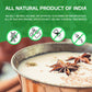 Jiva Organic Traditional Masala Chai Tea Powder Spice Blend 3.5 Ounce - Made With All Organic Spices - Easy Indian Tea Preparati