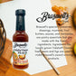 Braswells Vidalia Onion Peach Hot Sauce - Sweet & Spicy Flavor, 5 oz Bottle