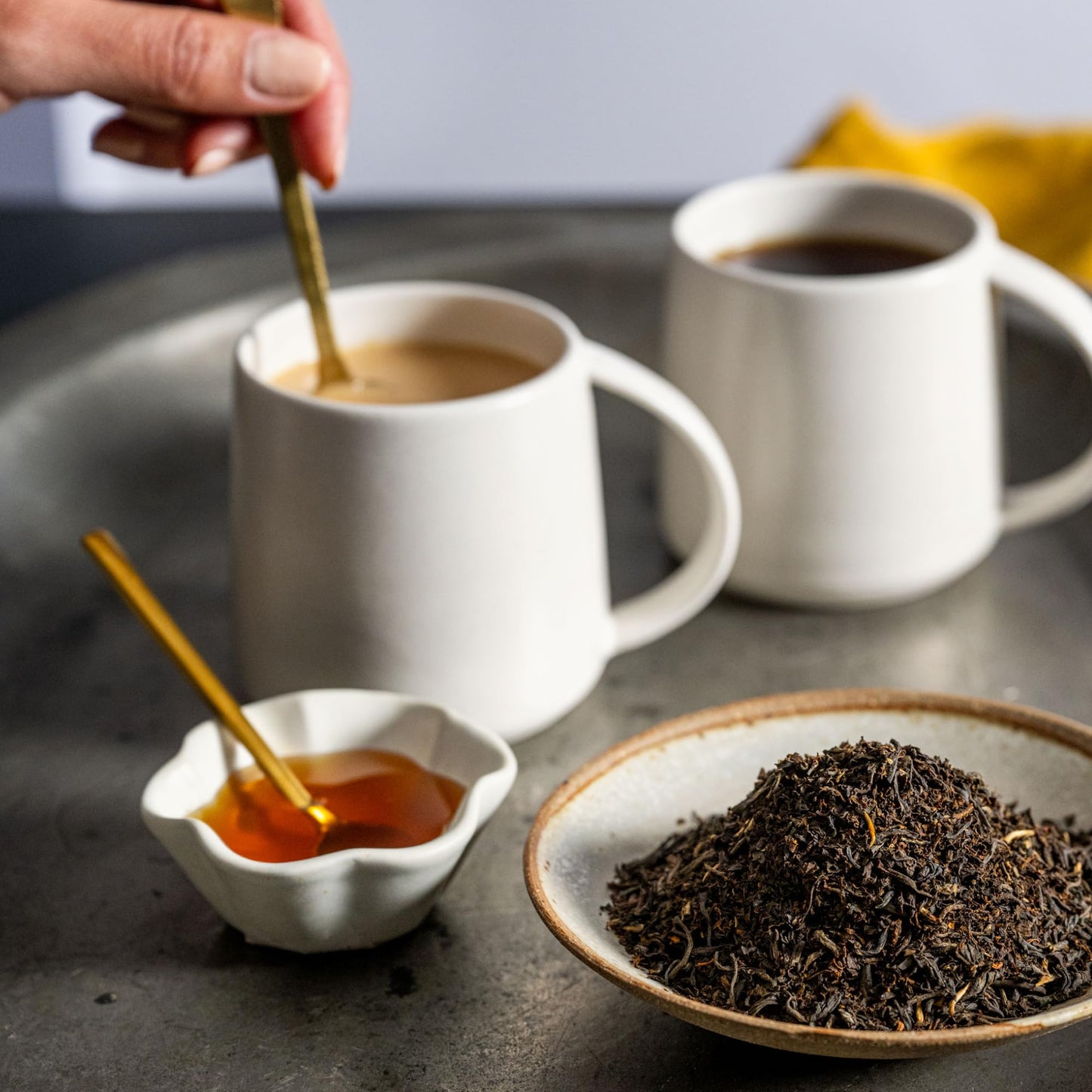 Rishi Tea English Breakfast Tea | USDA Organic Direct Trade Sachet Tea Bags, Certified Kosher Pure Black Tea, Energizing & Caffe