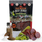 Top Notch Jerky Wagon Wheels Beef Jerky - High Protein Snack for Kids & Adults - 16 Ounce Pack - Pepper Dill Pickle Flavor