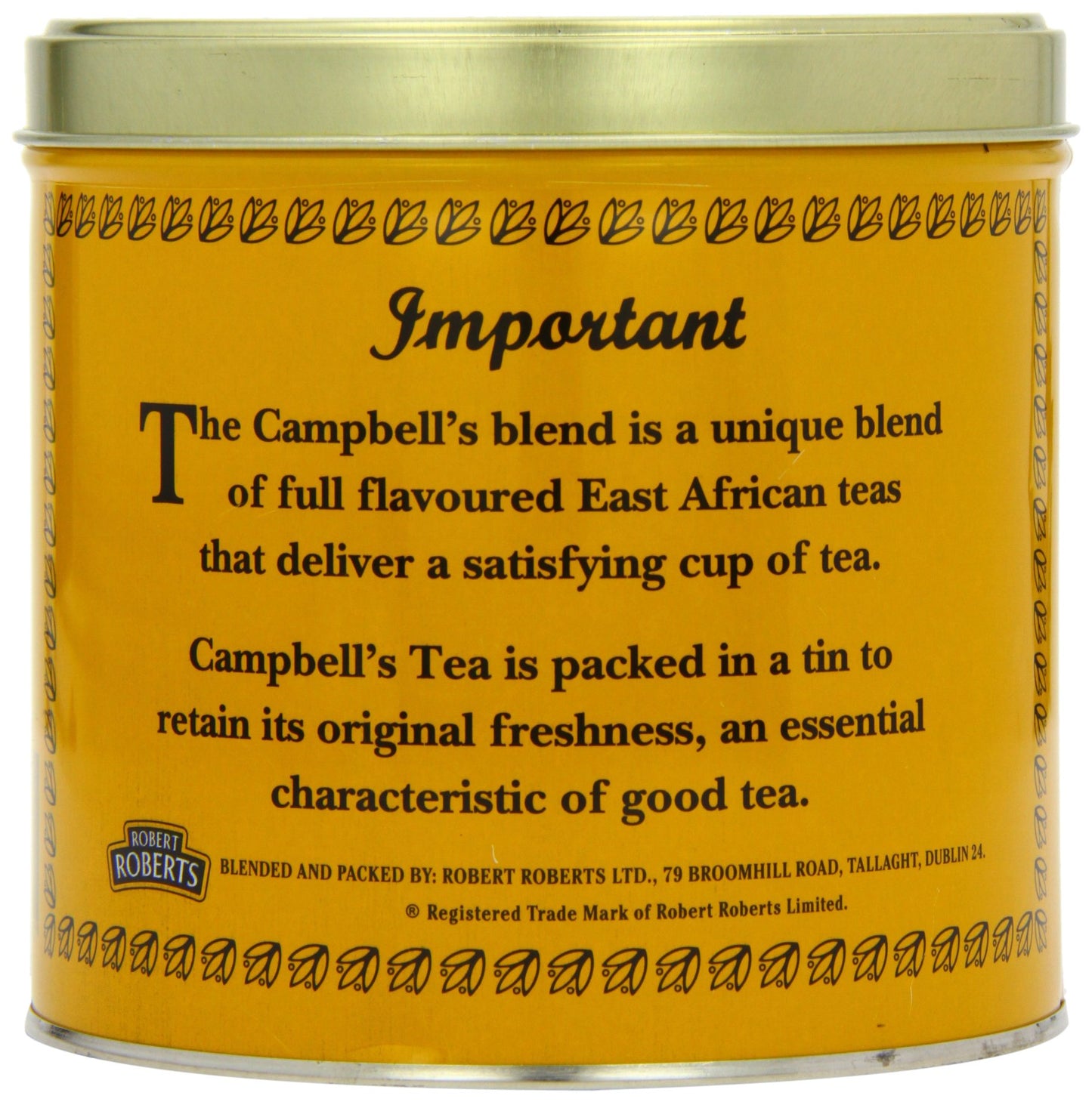 Campbell'S Perfect Tea 500 Gram (17.6 Ounce)