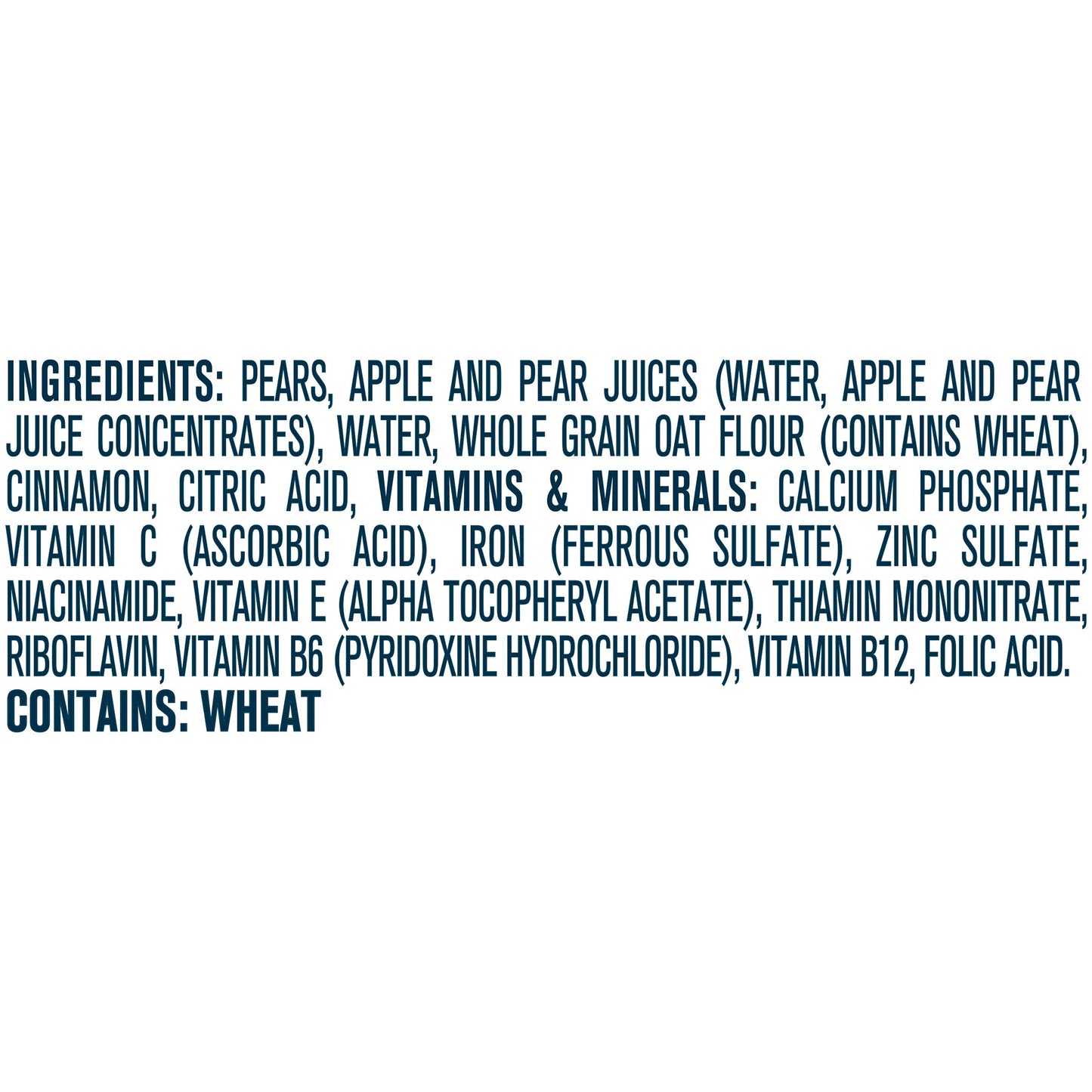 Gerber Baby Food, 2Nd Foods (Pear Cinnamon Oatmeal)