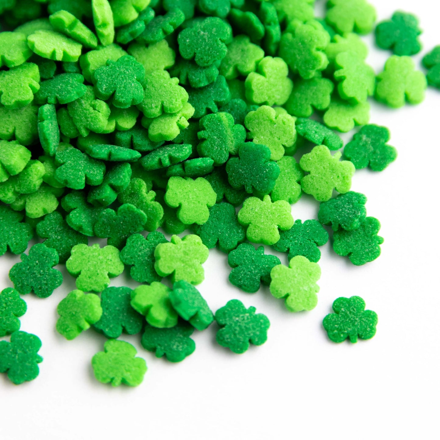 Sweets Indeed, Shamrock Sprinkles, Bulk, 10 Ounce, St. Patricks Day, Clover, Edible Sprinkle Mix, Perfect For Cake Decorations,