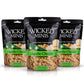 Wicked Mix Mini Puffed Soup Crackers, Jalapeno Cheddar, 6 Ounce Bag, Pack of 3