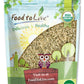 Food to Live Organic Hemp Seeds, 8 Ounces - Non-GMO Raw Hearts, Hulled, Shelled, Kosher, Vegan, Bulk, Low Carb, Low Sodium, Good