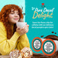Smart Sips Coffee Decaf Pumpkin Spice Cinnamon Roll Medium Roast Single Serve Pods, 24 Count