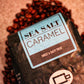 Sea Salt Caramel Flavored Coffee, Specialty Arabica Coffee, Medium Roast, 12 Ounce, Whole Bean