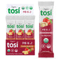 Tosi Peanut Butter & Jelly Protein Bars, Vegan, Gluten-Free, 12 Count, Plant-Based Snacks, 1 oz each