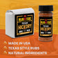 Five Star Seasonings Texas Style BBQ Hickory Rub, 16 oz, No MSG, Meat Seasoning for smoky aroma and Grilling, Perfect for Brisket, Chicken, Ribs, Pork