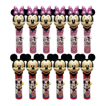 Pop Ups! Minnie & Mickey Mouse Lollipop Holder | Collectable Mickey Mouse Toy Lollipop Case | Disney Party Favors For Halloween,