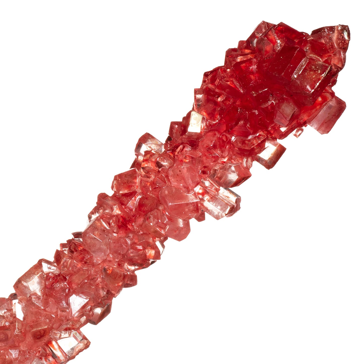 Candy Envy - Usa Freedom Rock Candy Sugar Sticks - 10Ct. Indiv. Wrapped - Red, White, & Navy Blue