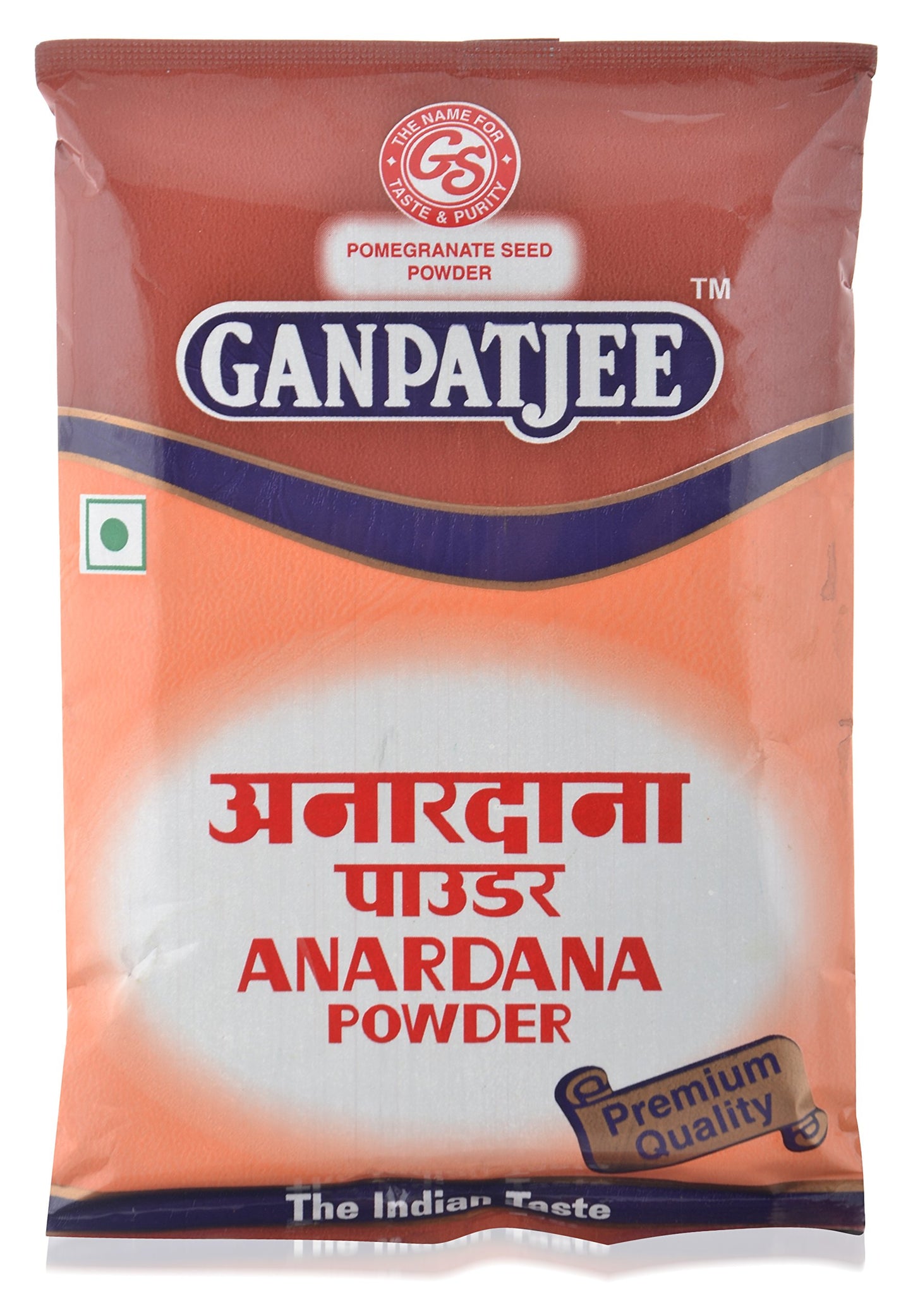 Ganpatjee Pomegranate Anardana Powder,100g | Dry & 100% Natural Anardana seeds