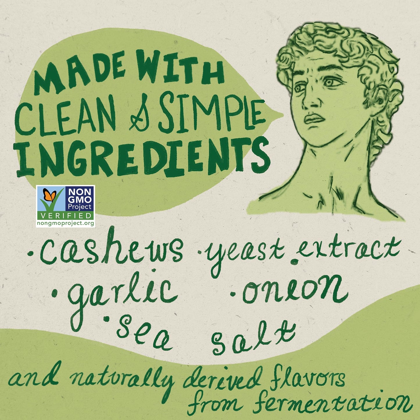 Madly Hadley Plant-Based Parmesan Cheese Original - High Protein, Vegan Grated Shredded Cheese, Dairy-Free, Gluten-Free, Keto-Fr