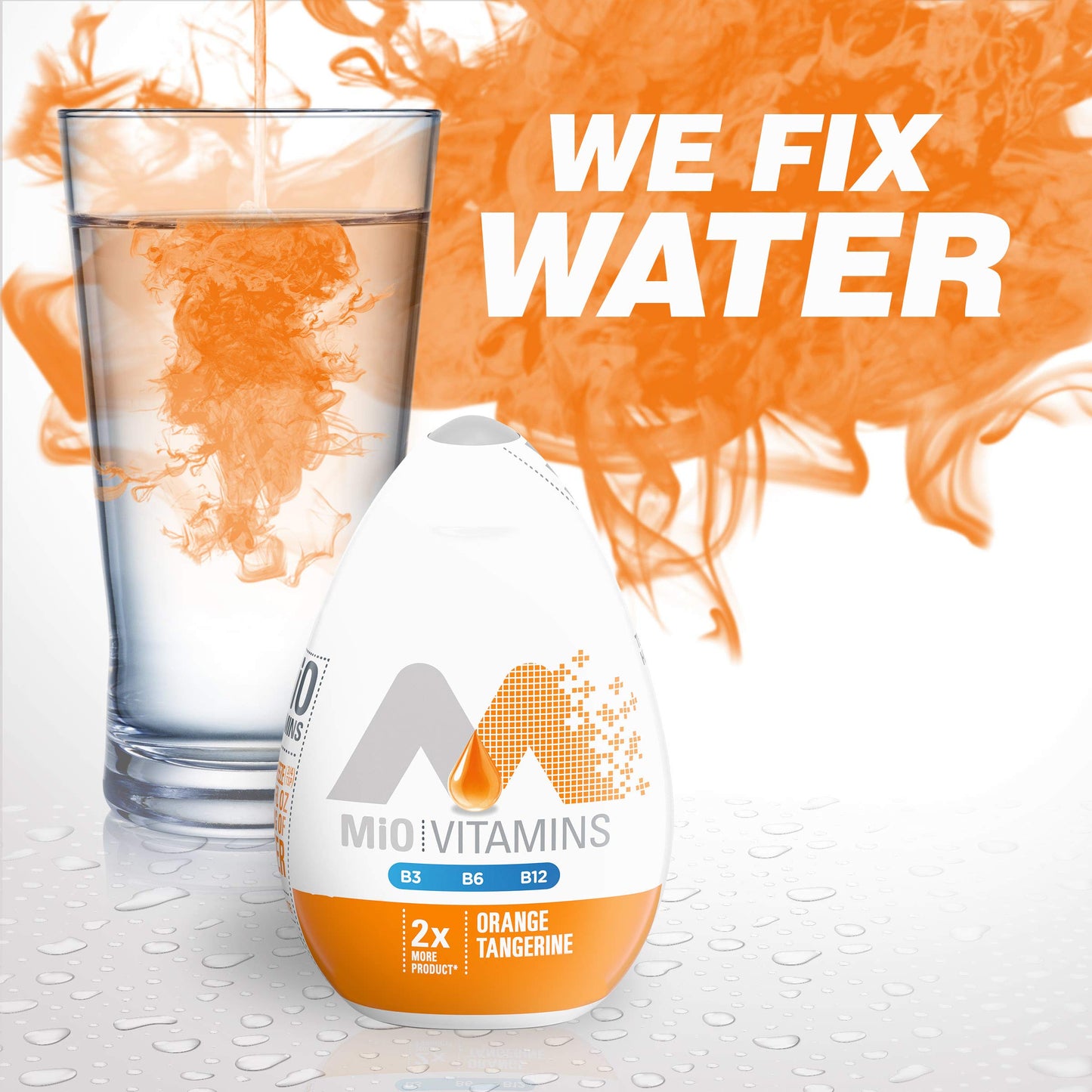 MiO Vitamins Orange Tangerine Naturally Flavored Liquid Water Enhancer 8 Count 3.24 fl oz
