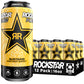 Rockstar Punched Energy Drink, Pineapple, 16 Fl Oz Cans (Pack of 12)