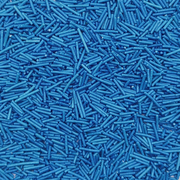 Blue Jimmy Sprinkles Edible Mix Size Jimmies Cake Decorations Soft Jimmies For Topping Ice Cream, Cookies, Cakes, Wedding Party,