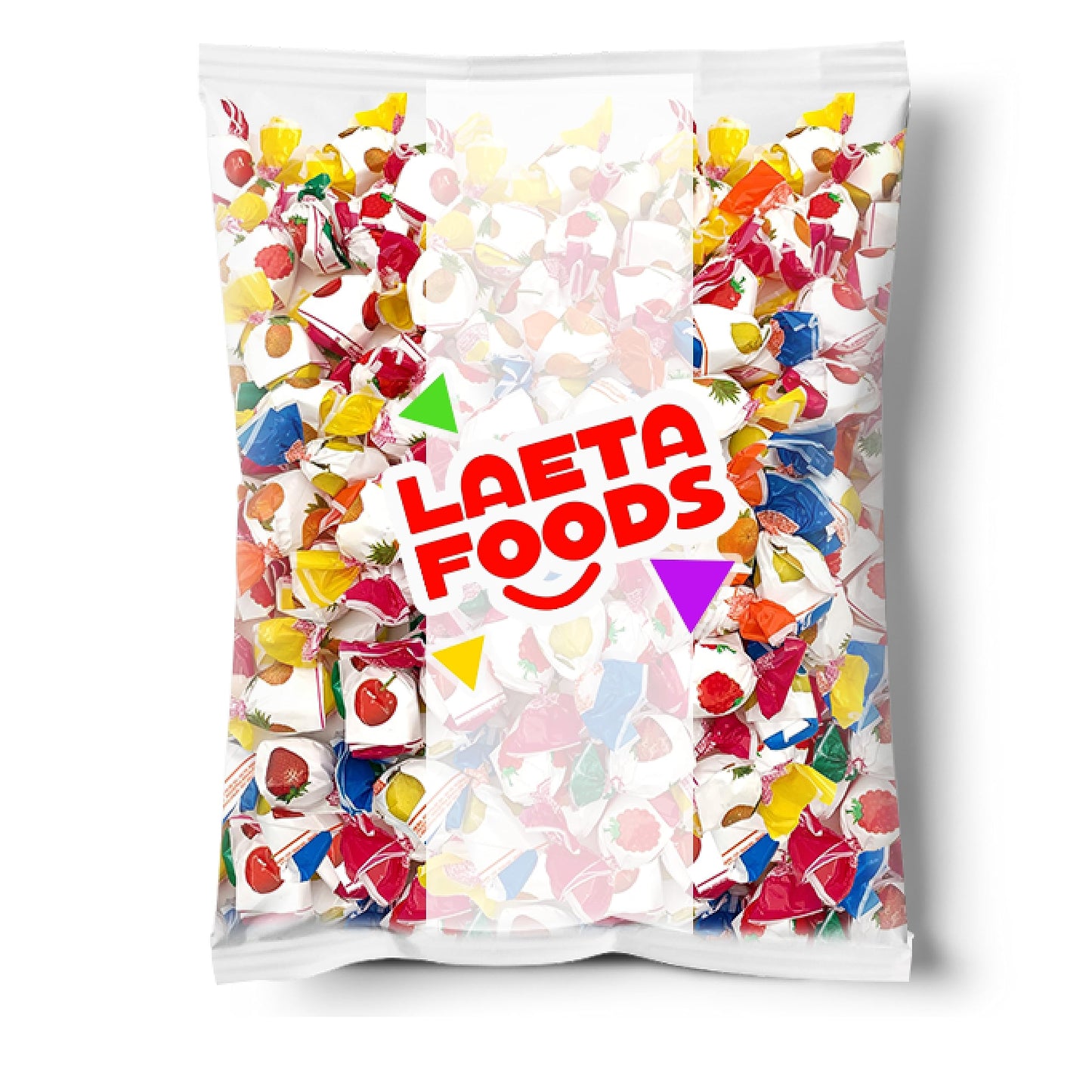 Assorted Fruit-Filled Hard Candy, Old-Fashioned Delights (1 Pound Bag - Approx. 70 Count)