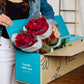 Benchmark Bouquets - 50 Stems of Red Roses (Vase Not Included) - Fresh Flowers for Delivery - Gift for Easter, Mothers Day, Birt