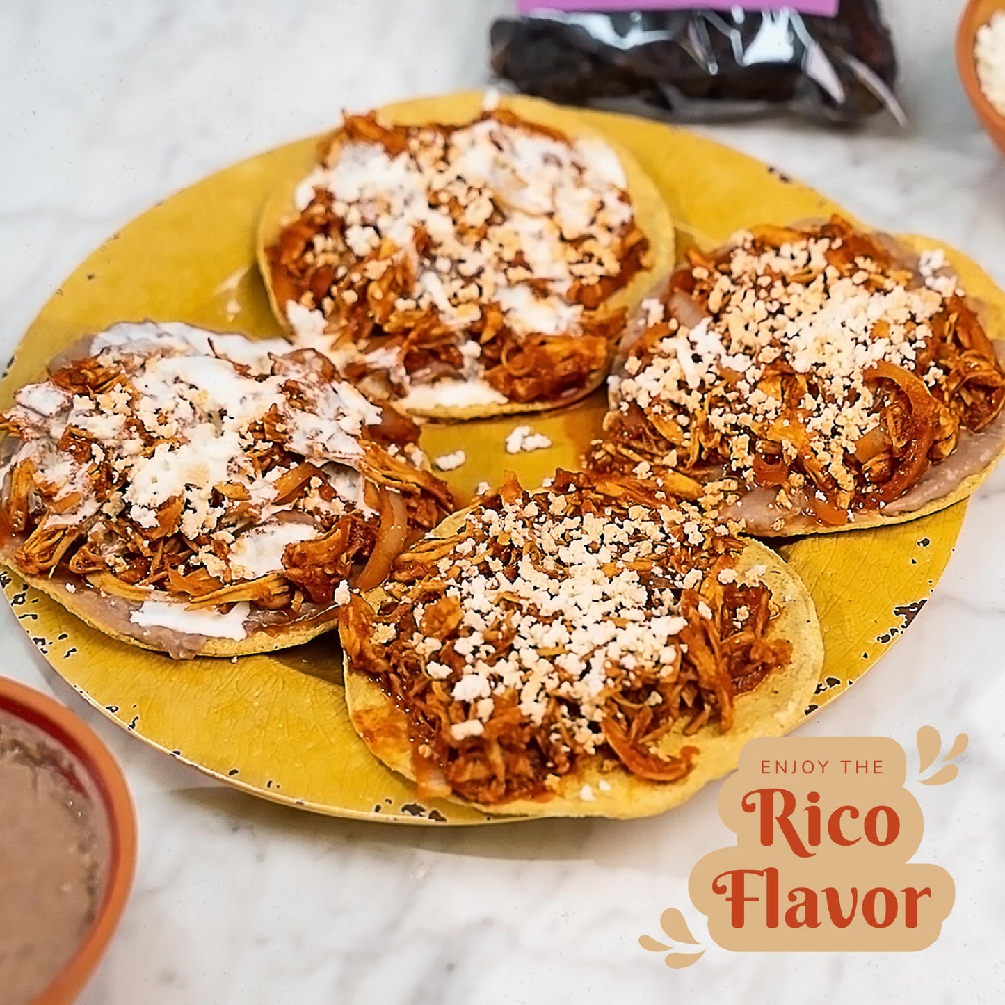 Rico Rico Dried Chipotle Peppers 4 Oz - Enhanced Smoked Morita Chili Peppers, Medium To High Heat & Smoky Flavor For Mexican Recipes, Resealable Bag