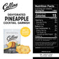 Collins Dehydrated Pineapple Cocktail Garnish Slices, 1.3 oz – Perfect for Drinks & Desserts – Made in USA – Model 11869