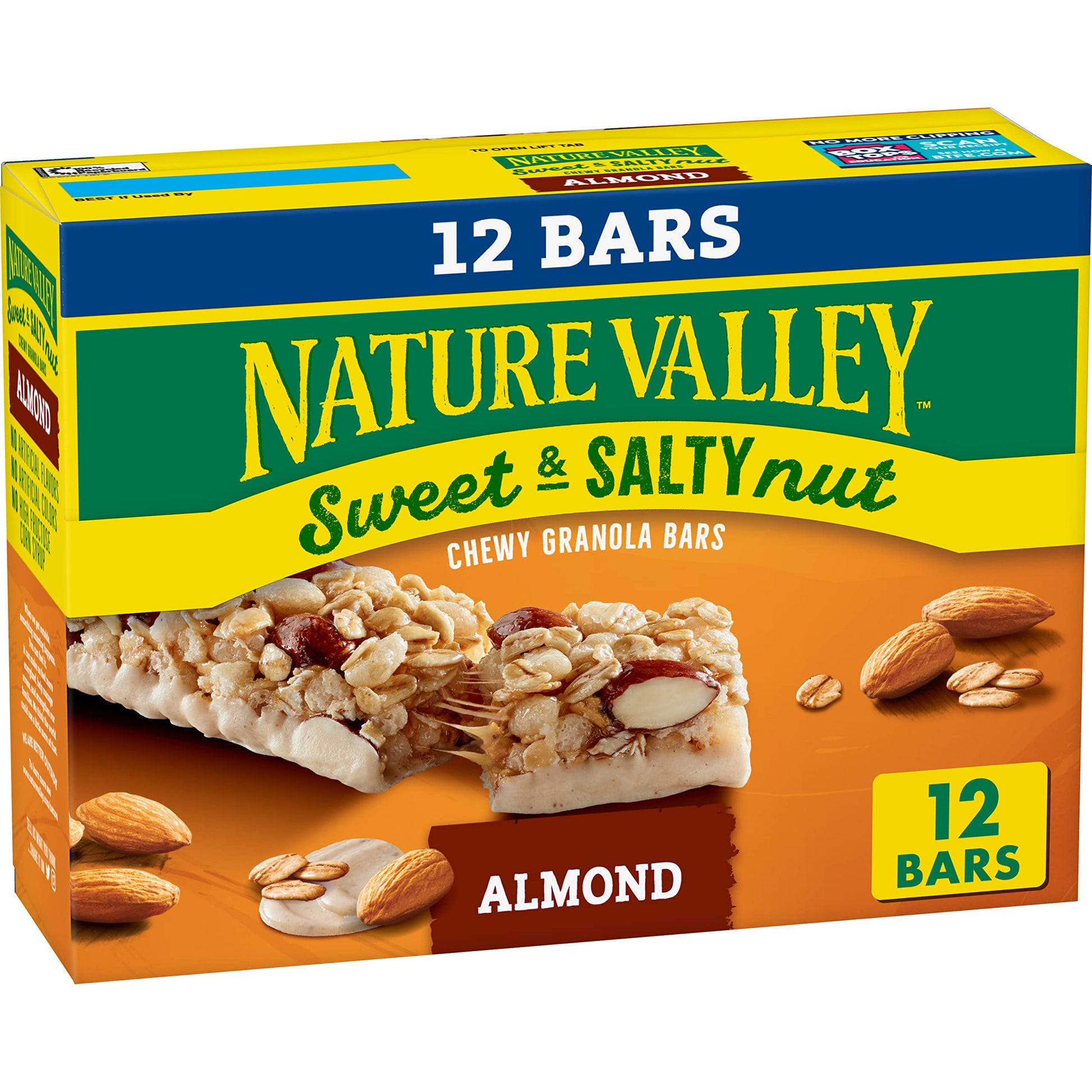 Nature Valley Granola Bars, Sweet and Salty Nut, Almond, 12 Count, 14.4 OZ