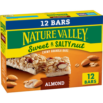 Nature Valley Granola Bars, Sweet and Salty Nut, Almond, 12 Count, 14.4 OZ