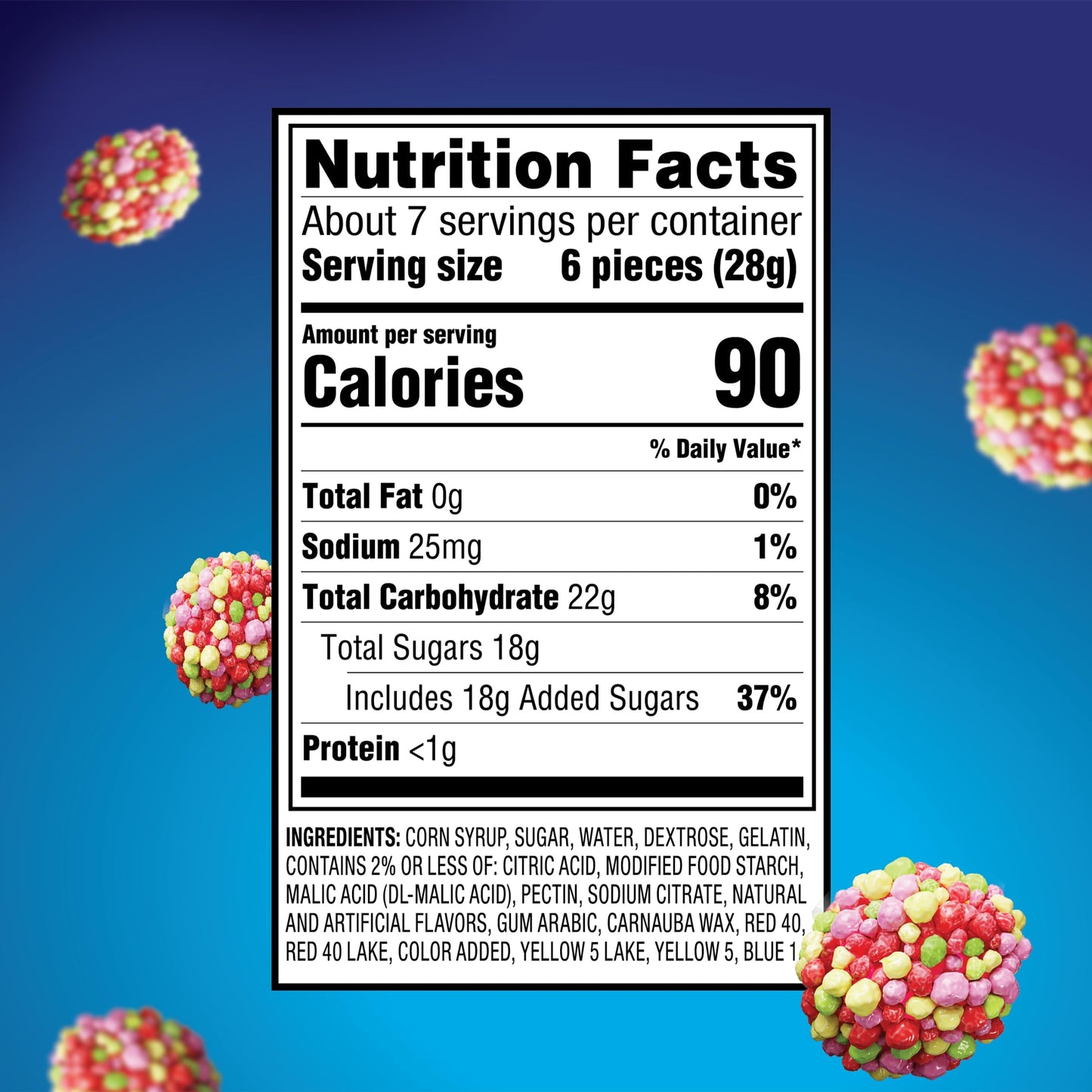 NERDS Juicy Gummy Clusters  Strawberry Punch  Juicy and Gummy Candy  1 Stand Up Bag  for Snacking and Sharing  7.15 oz
