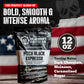 Blackout Coffee Pitch Black Espresso - Extra Dark Roast Whole Bean - 12 oz Bag