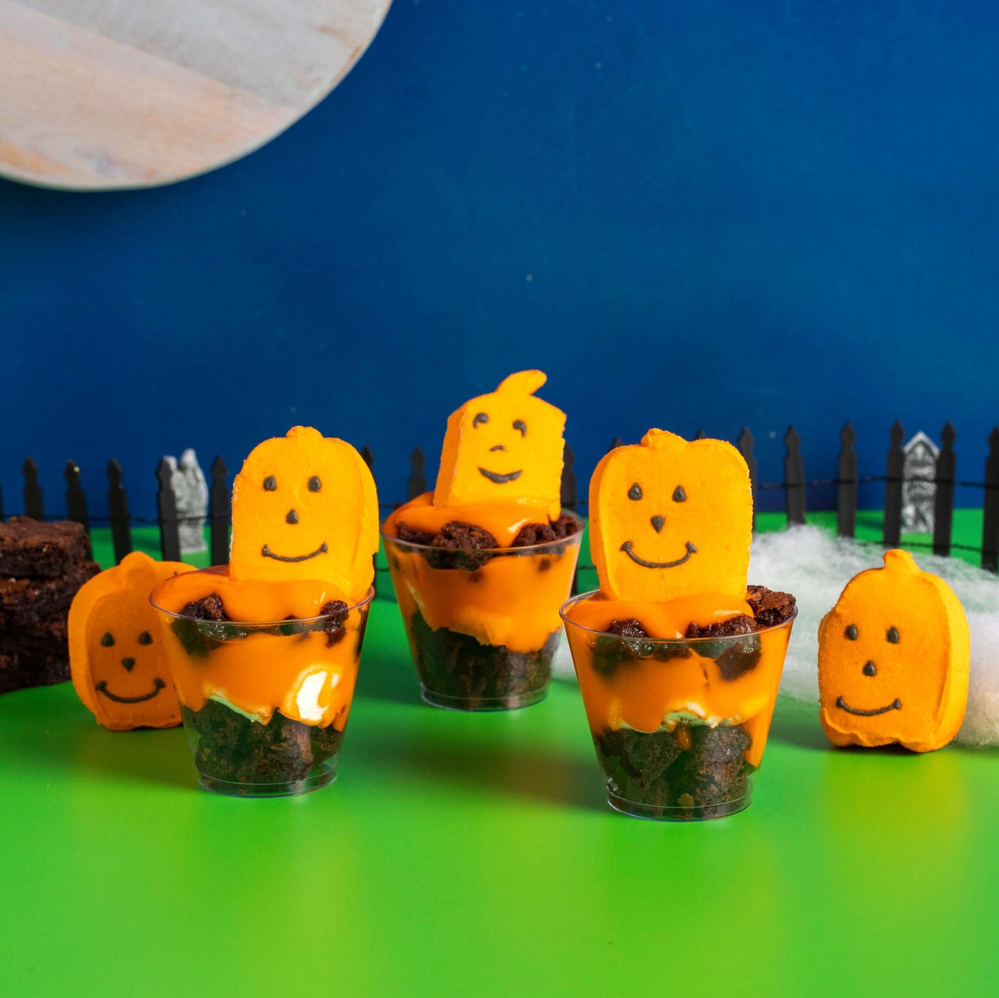 Halloween Peeps - Ghosts, Skulls, Monsters & Pumpkins - Gift Bundle Of 4, 3Oz. 6Ct Boxes (One Each) By Lyzas Sweets &