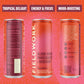 Fieldwork Adaptogen Sparkling Drink, Blood Orange + Rosemary, 12 oz Cans, 4-Pack