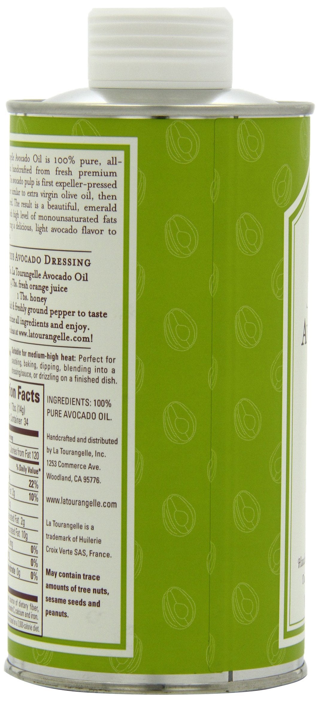 La Tourangelle Avocado Oil, 16.9-Ounce Tins (Pack Of 2)