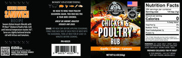 Pit Boss 40325 Chicken & Poultry Rub Grill Spices, 12.5 Ounce (Pack Of 1), Multicolored