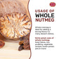 Spicy World Whole Nutmeg 12 Ounce Bag - 60+ Pieces! - Pure  Non-GMO  All Natural  Vegan