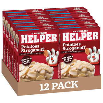Hamburger Helper Potatoes Stroganoff, 5.0 Ounces, 12 Per Case