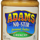 Adams No Stir Crunchy Peanut Butter, 16 Ounces