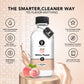 Dolce Flav Natural White Peach Extract - Concentrated Flavoring for Beverages, Desserts & Baking - 2 oz - Kosher, Sugar-Free