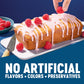 Krusteaz Vanilla Pound Cake Mix, Baking Mix, Includes A Sweet Glaze Mix, No Artificial Flavors, No Artificial Colors, And No Art