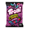 Trolli Sour Brite Crawlers, Candy, Very Berry, Sweet and Sour Gummy Worms, 5 oz