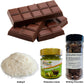 Premium 500Gr Dried & Shredded Kadayif+200Gr Pistachios Cream +280Gr Melting Chocolate, 3 Items For Dubai Chocolate, (Kataifi) F