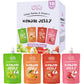 VOLO VERO Konjac Jelly Pouch Drinkable Variety Pack, 7 Calories, 10 Pack, 0 Sugar, Gluten Free, Keto, Collagen Peptides Healthy 