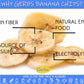 Gerbs Sweetened Banana Chip Slices 14 Ounce | Freshly Sealed In Re-Closeable Bag | Top 14 Food Allergy Free | Sulfur Dioxide Fre