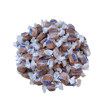 Sugar Free Chocolate Salt Water Taffy - 1Lb (16Oz) Bulk Bag Individually Wrapped Soft & Chewy Nut Free, Gluten Free, Diabetic & Keto Friendly Gourmet Candy For Taffy Lovers