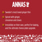 Annas Thins - Ginger Pepparkakor - 10.6 Ounce (Pack of 1) non GMO + Vegan