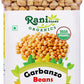 Rani Organic Garbanzo Beans (Kabuli Chana) 48oz (3lbs) 1.36kg Bulk PET Jar ~ All Natural | Vegan | Gluten Friendly | NON-GMO | I